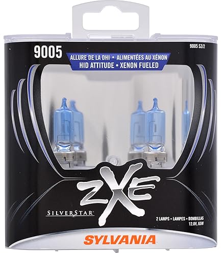 Sylvania SilverStar zXe High Performance Halogen Headlight Bulbs
